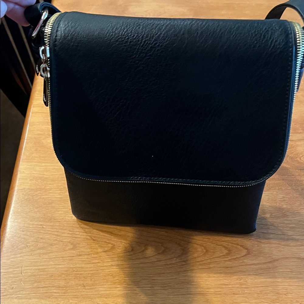 Elegant Black Crossbody Bag